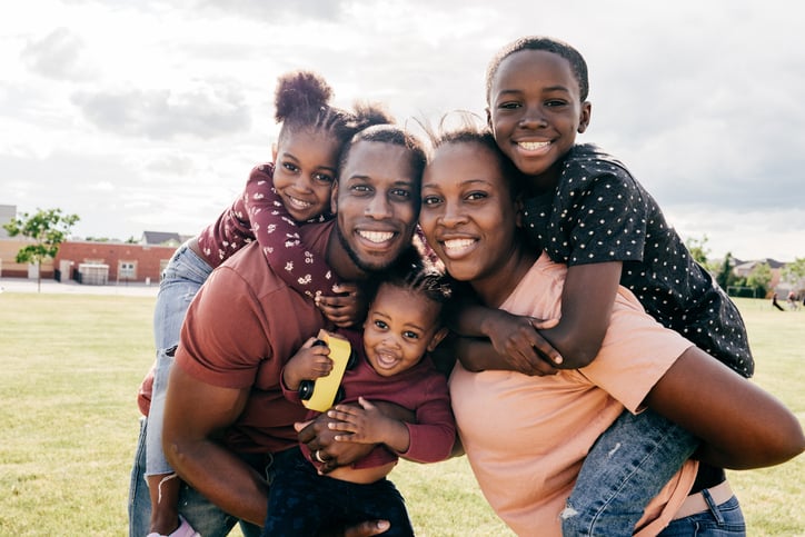 Black foster parents